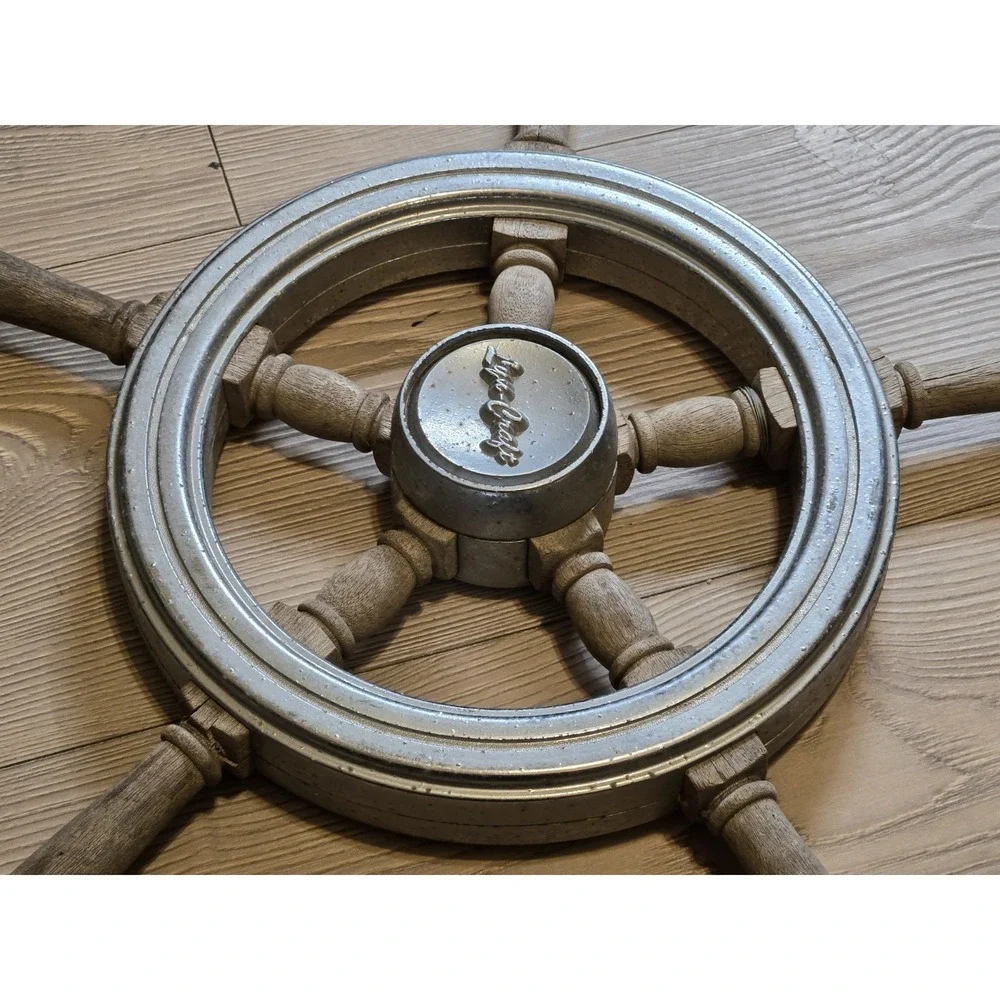 Vtg‎ Lyn-Craft Ship Steering Wheel Helm Lyncraft Boats Part Decoration